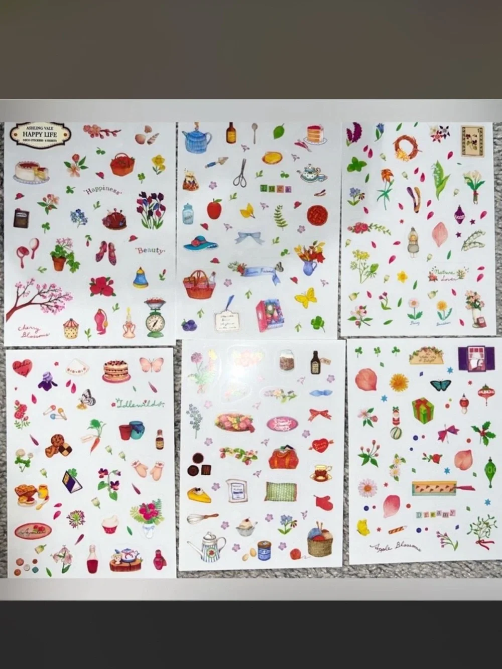 $2 Sticker Sheet $2 WITH ANY $10 ORDER OR MORE